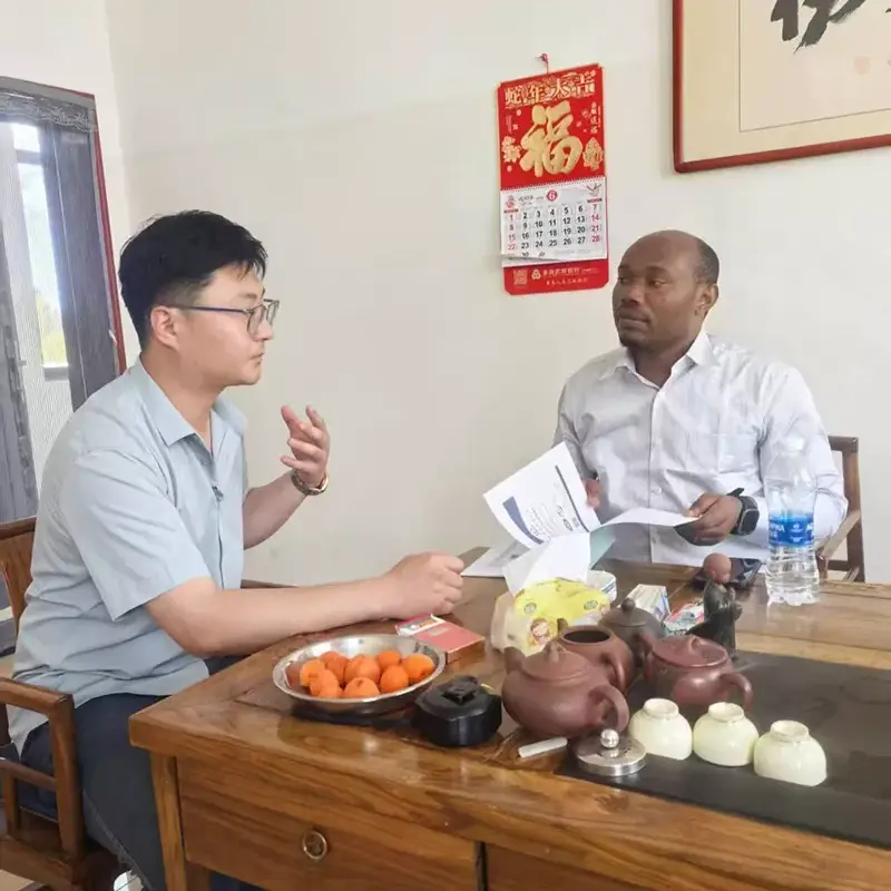 African customers visited Liweiyuan to jointly expand the African steel structure market