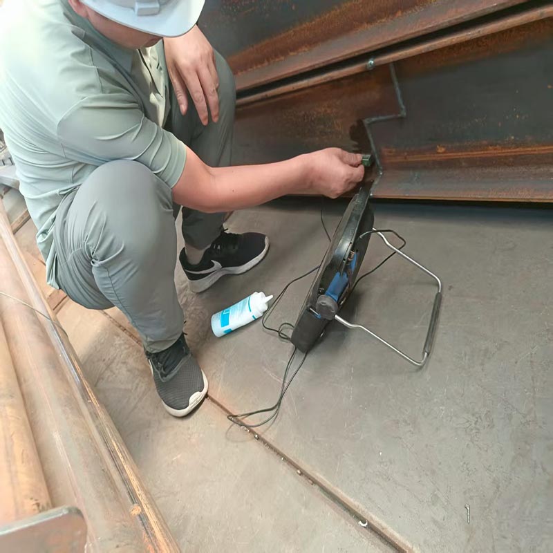 Liweiyuan Steel Structure Successfully Completes Ultrasonic Testing of Steel Structure Warehouses Exported to Thailand