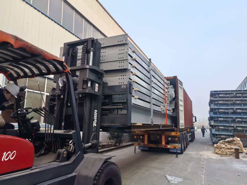 Steel Structure Warehouse Shipment in Uruguay