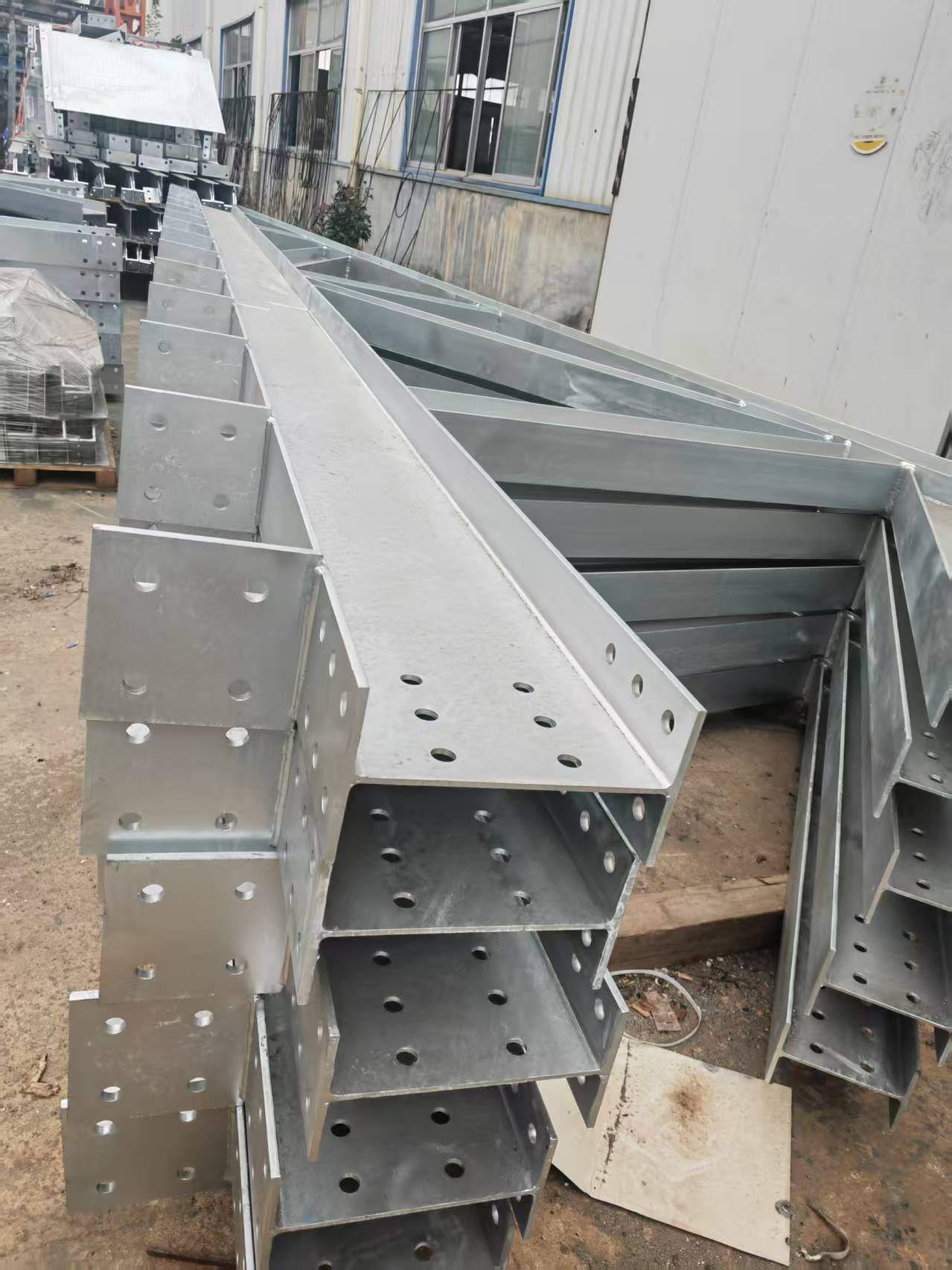 Qingdao Liweiyuan Steel Structure Ships Components for New Steel-Structure Warehousing and Processing Center in Samoa
