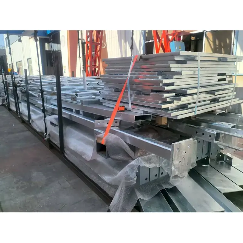 Steel structure stairs