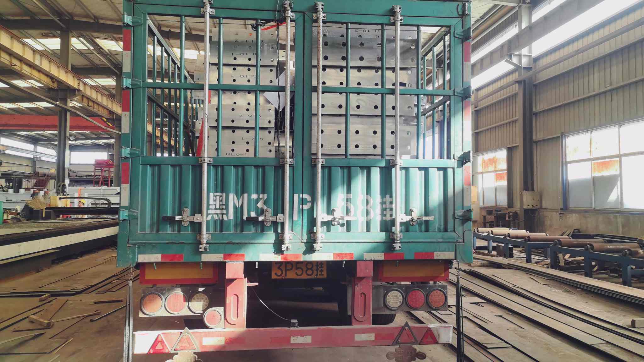 Automated production and quality inspection of steel structures